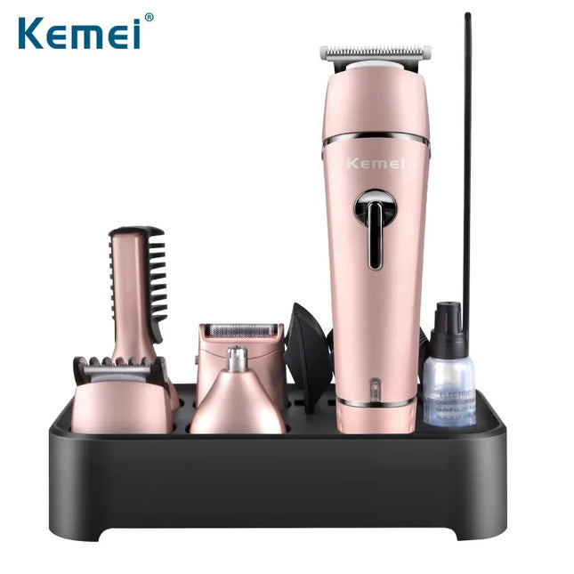 Kemei Tondeuse - Waterproof 10 En 1 - KM 1015