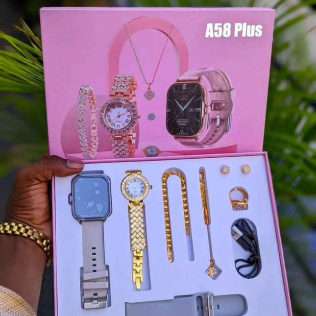 Coffret Femme  (Montre Connectée A58 Plus)